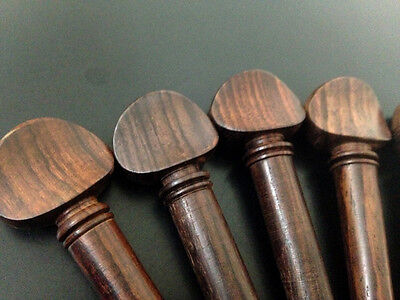 Oud Pegs Rosewood Swiss Models A quality with Persian Eye 55/9/7 mm 12 pcs Lot violin india Does Not Apply - фотография #4