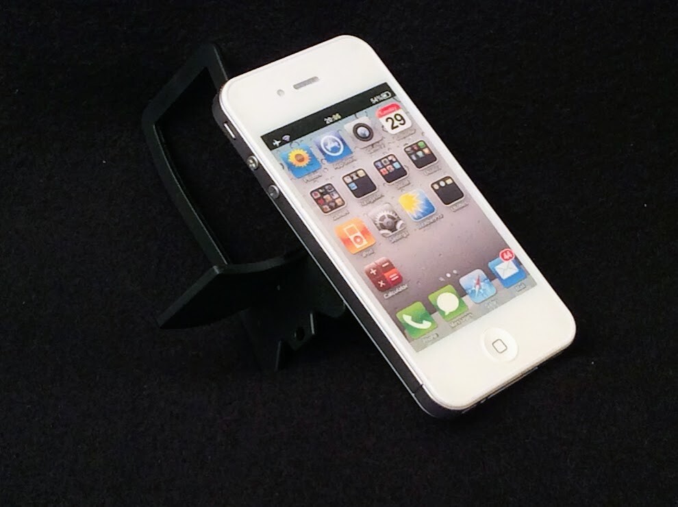 (NEW) iPHONE 4 HOLOGRAPHIC SILVER/WHITE VINTAGE (DUMMY FOR PROMO DISPLAY ONLY) Без бренда