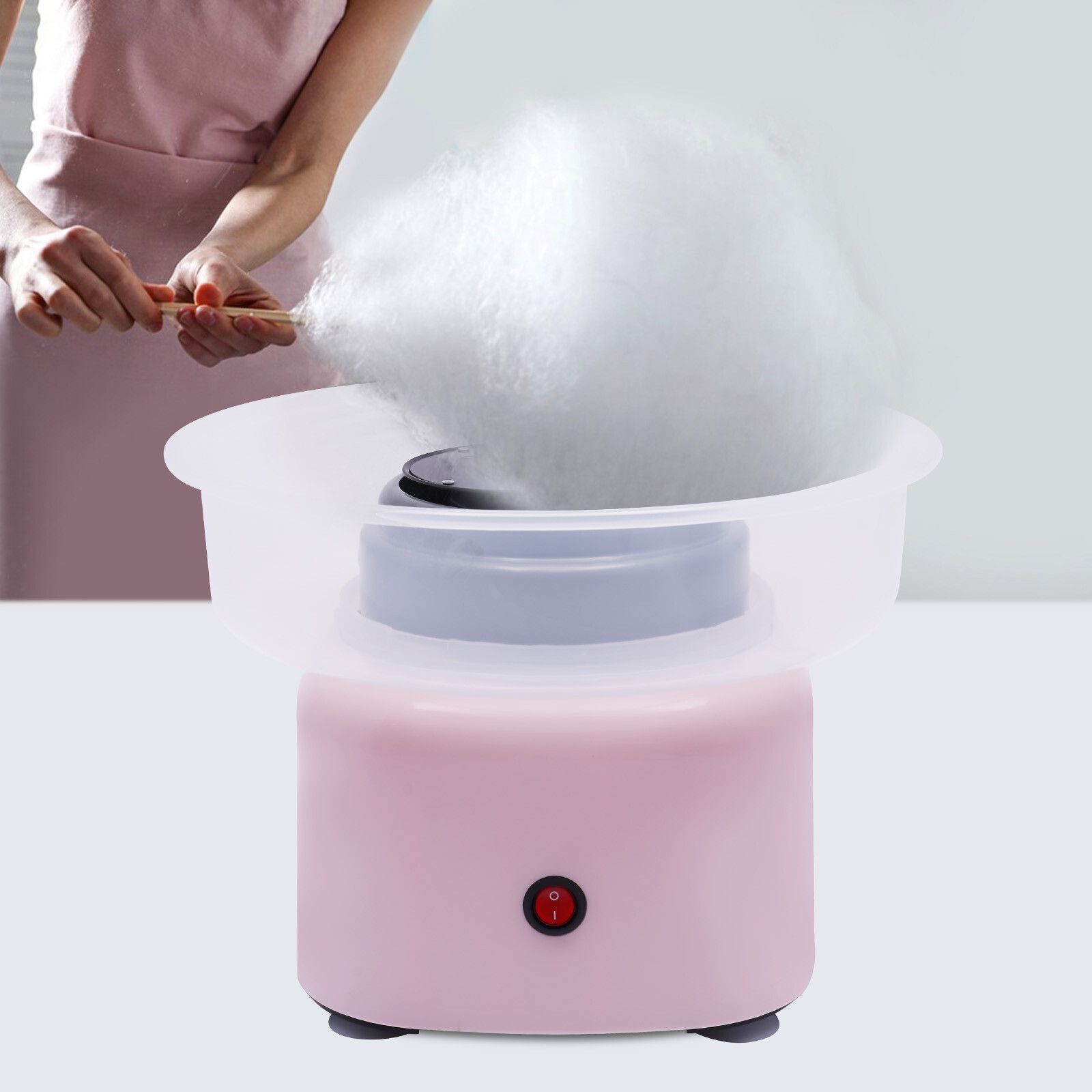 Commercial Electric Countertop Cotton Candy Machine DIY Candy Floss Maker 450W Unbranded NY-E500