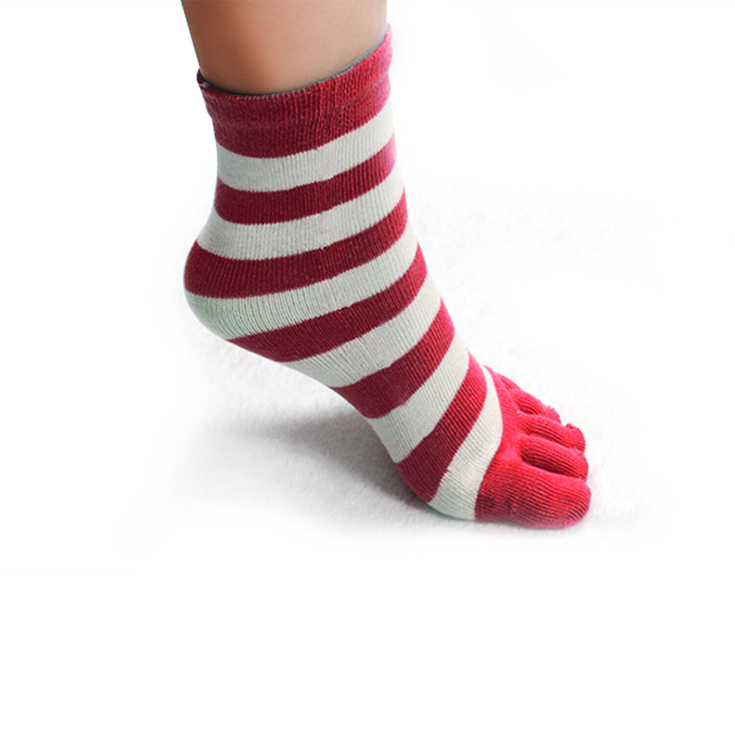 6 Pairs 5-Toes Warm Toe Socks Soft Breathable Ankle Athletic Fashion Socks Women N‘POLAR Does not apply - фотография #10