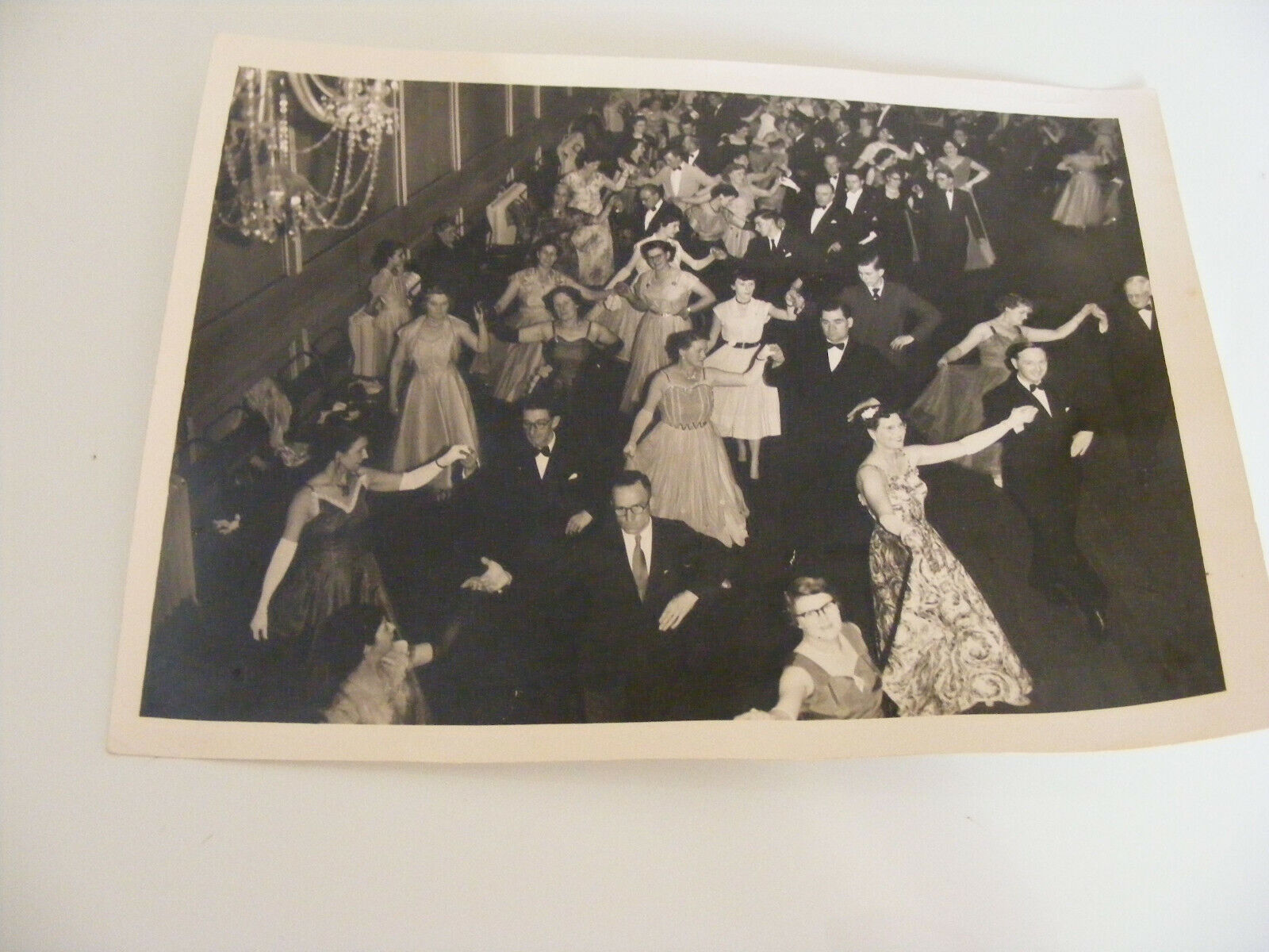 1954 Original Photographs Of  Ballroom Dancing  At  Filey  & Cambridge Guildhall Без бренда - фотография #5