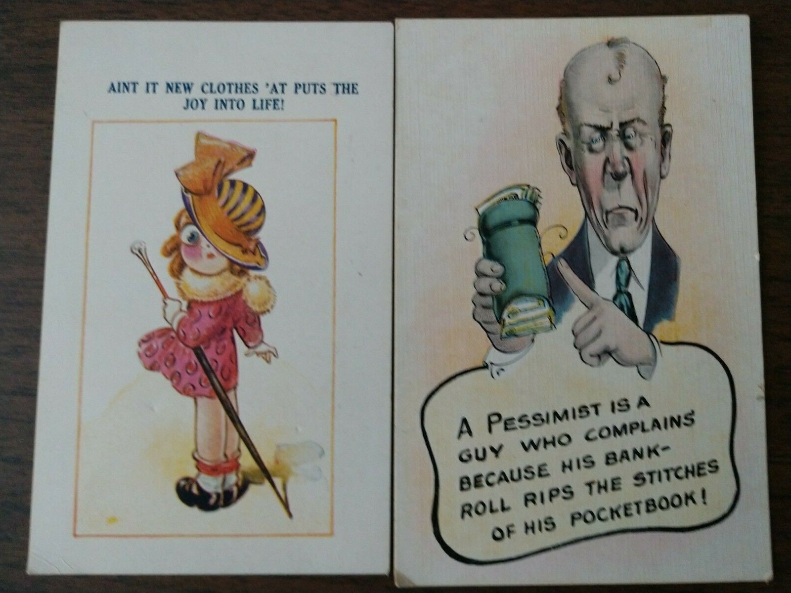 16 Antique Humorous Postcards Без бренда - фотография #4