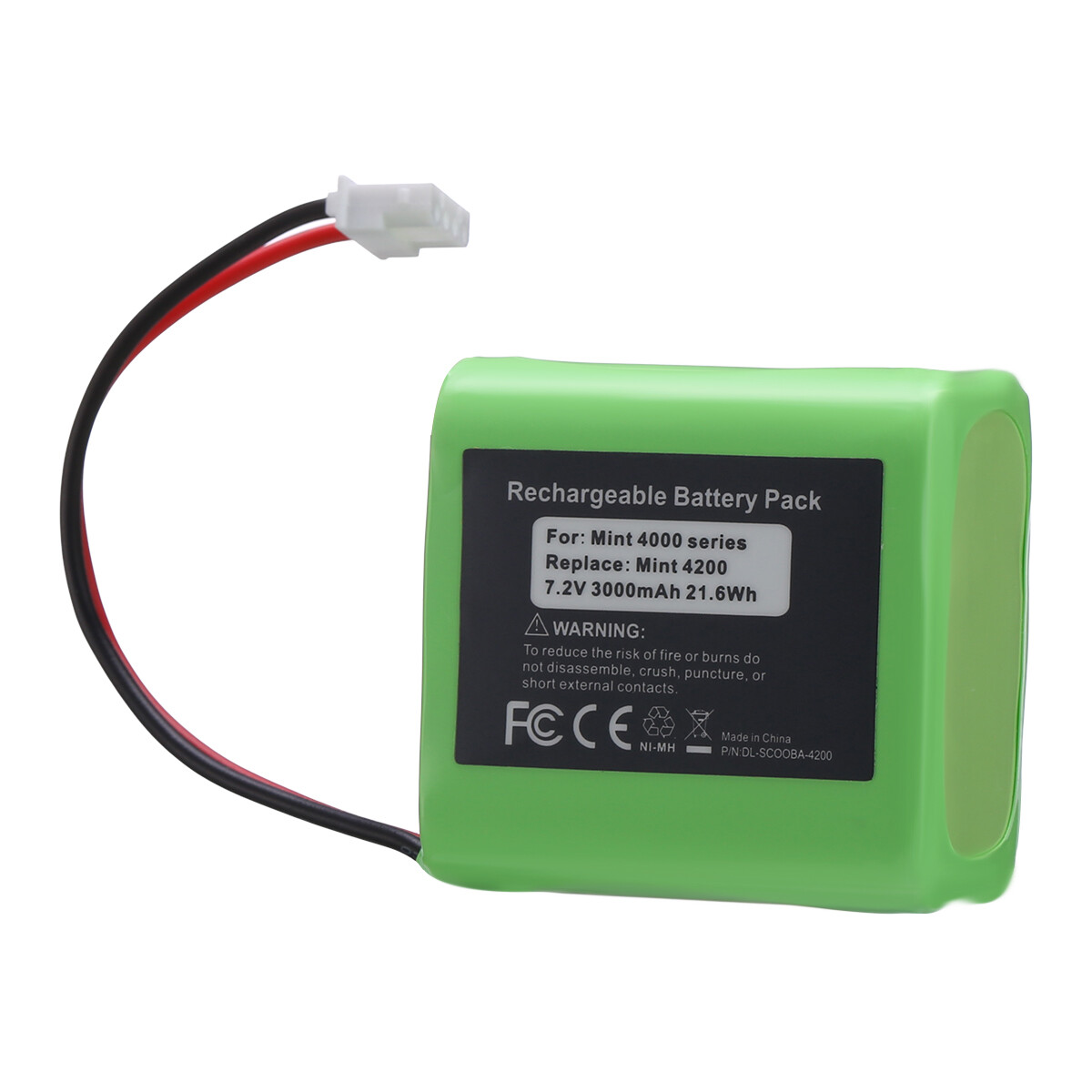 7.2V Battery for iRobot Braava 320 321 & Mint 4200 4205 Cleaner Robot 4408927 US Powerextra Does Not Apply - фотография #12