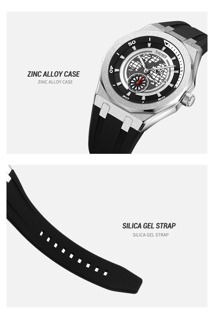 New Men's Watch Luminous Waterproof Mechanical Watch Quartz Sports Watch Unbranded - фотография #16