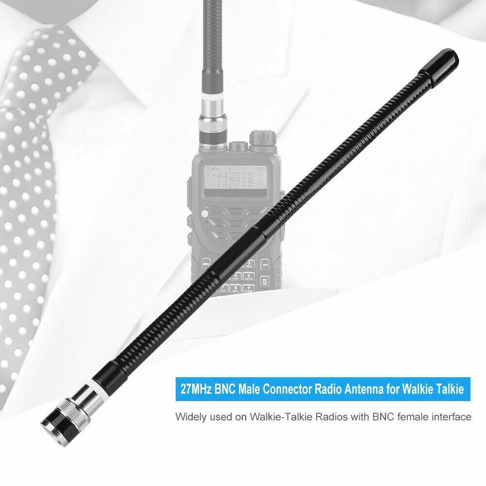 2X 27MHz BNC Male Connector Radio Antenna for Kenwood ICOM Motorola IC-V8 IC-V80 Unbranded Does not apply - фотография #5