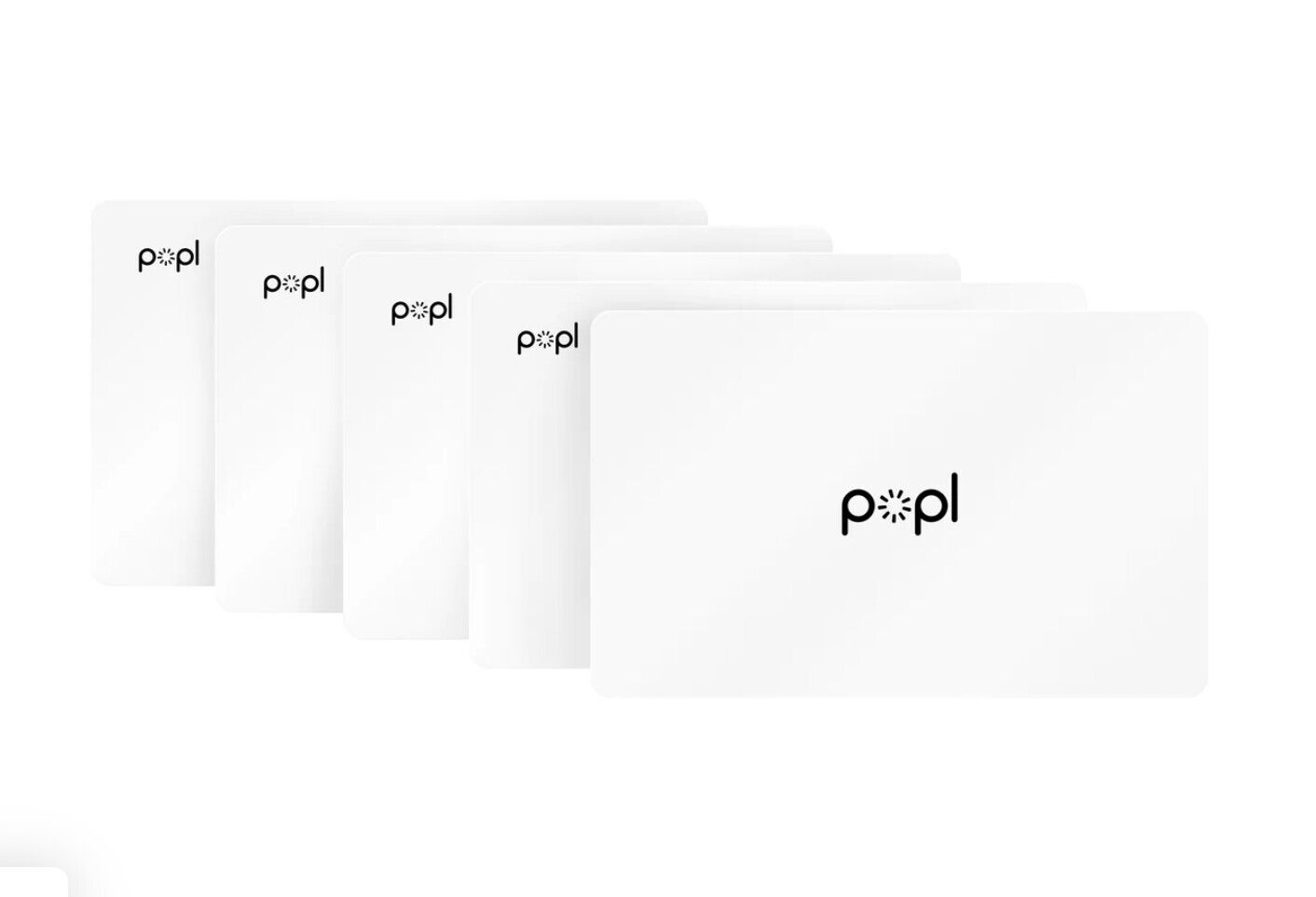 Popl Digital Business Card - Smart NFC Networking Card - Tap to Share Popl - фотография #4