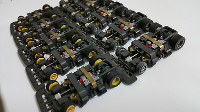 TYCO TCR CHASSIS WIDE LOT OF 10 COMPLETE GREY AND YELLOW BRAND NEW.FIRE SALE! TYCO tyco TCR - фотография #2