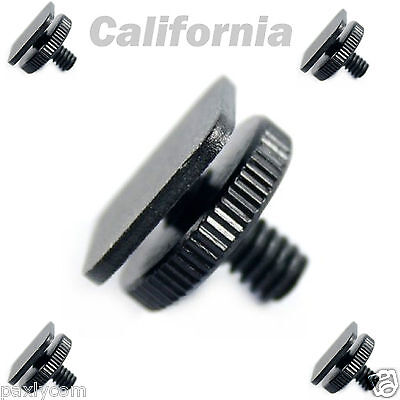 Lot of 5 PCS 1/4"-20 Tripod Screw to Flash Hot Shoe Mount Adapter 1/4” 20  Paxly Does Not Apply