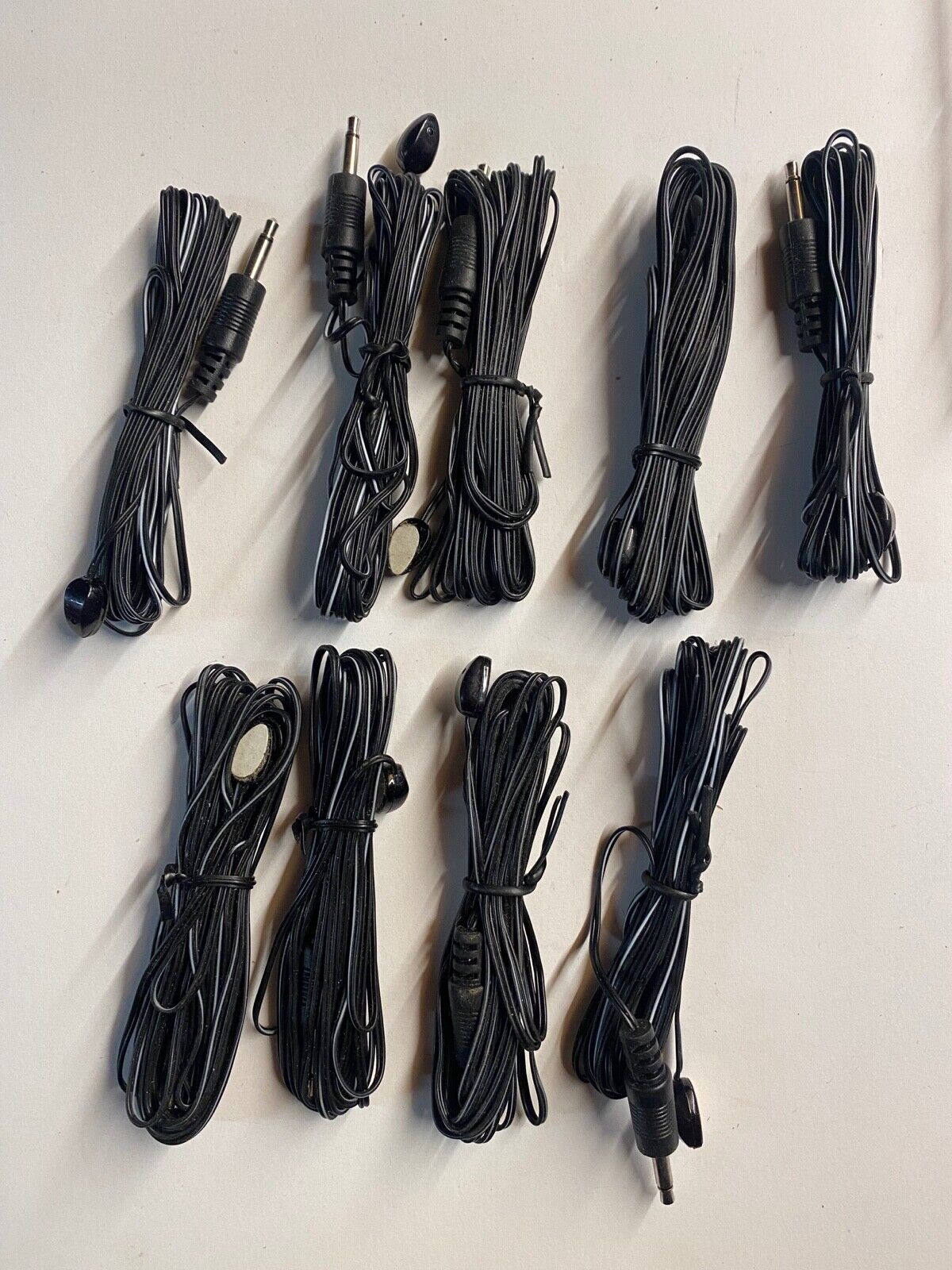LOT of 9 Russound IR Micro Emitters 845.1 10 ft cable length IR Eye IR Emmitter RUSSOUND 845.1