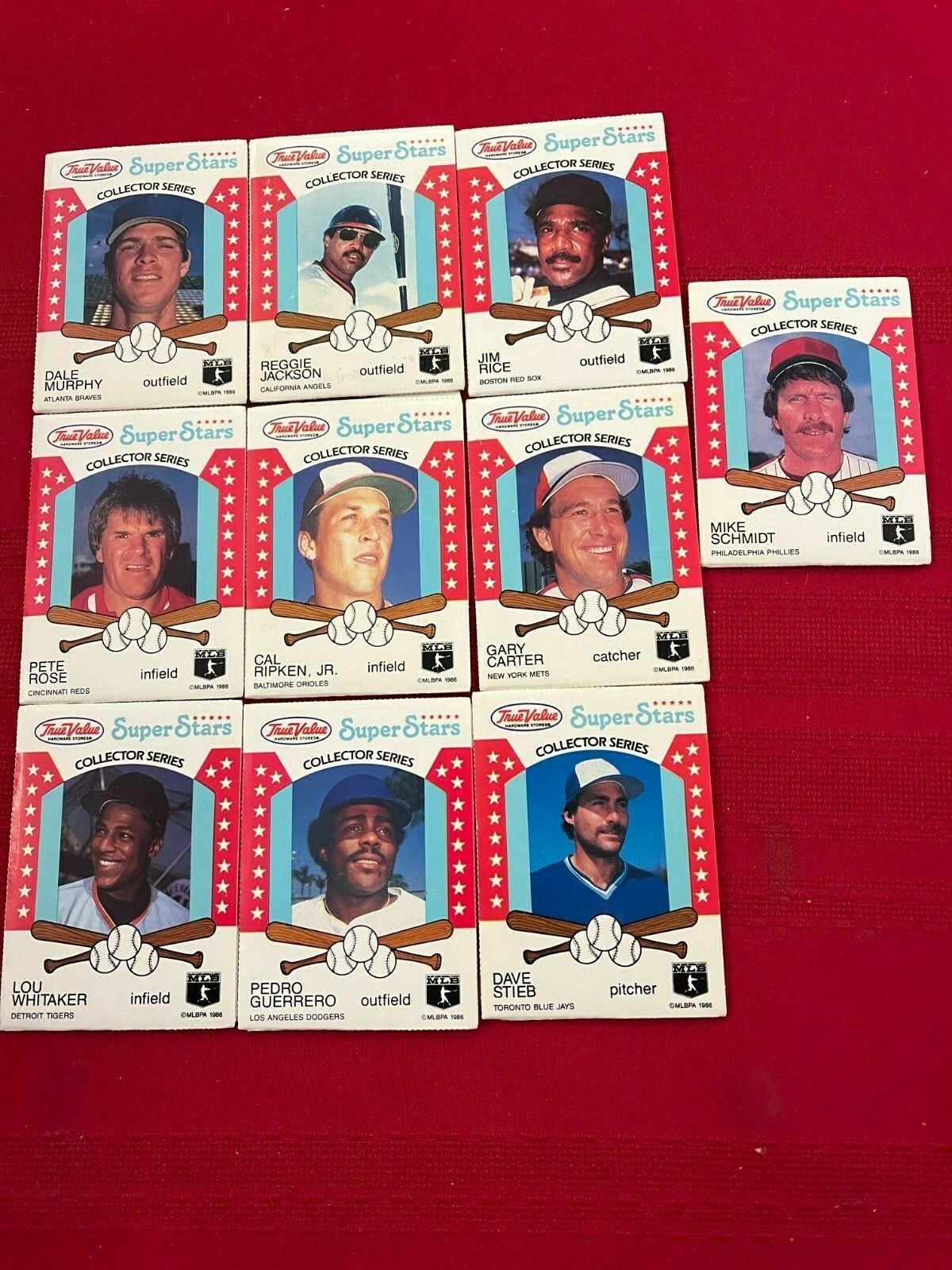 1986 True Value Super Stars Card Set Of 30 Unopened, Ryan, Rose, Schmidt, Ripken Без бренда