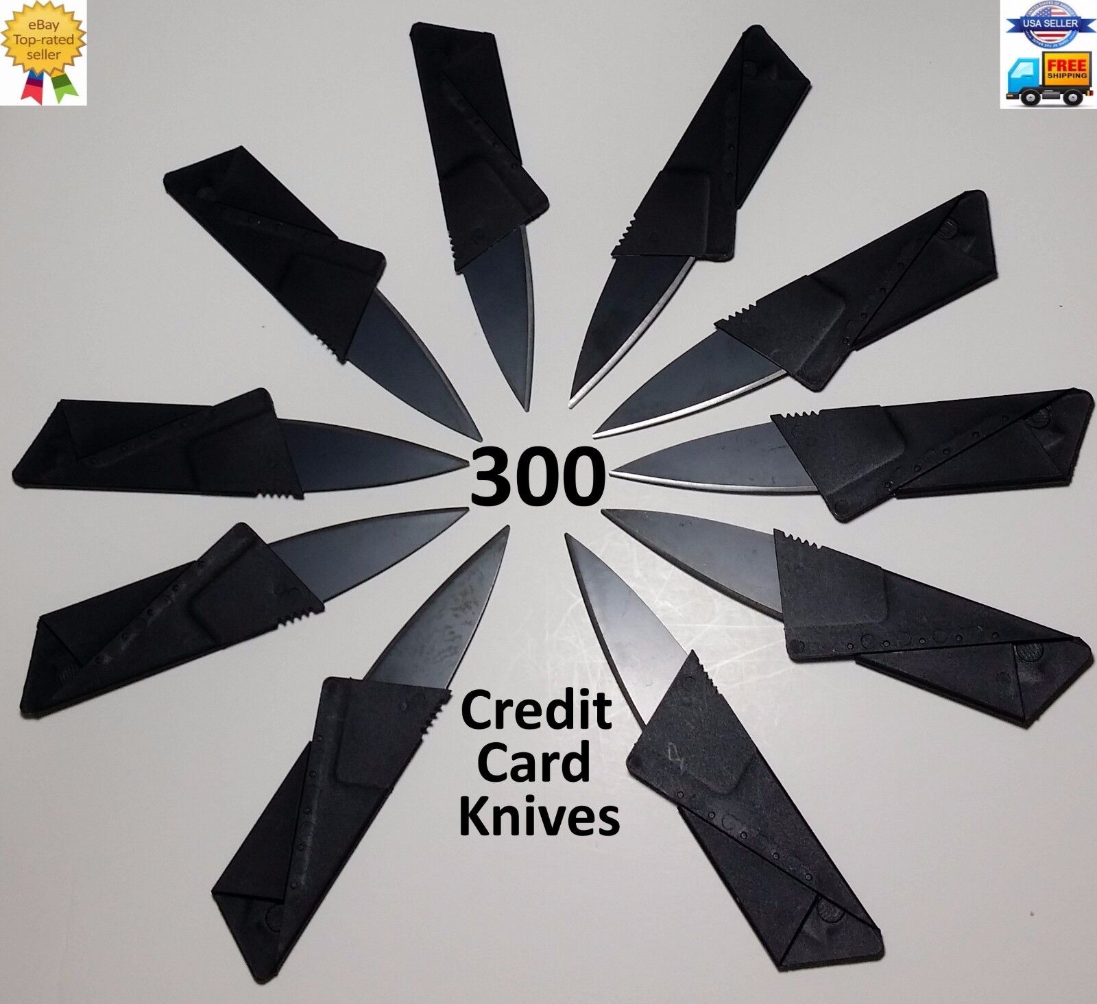 300x Credit Card Knives folding wallet thin pocket Survival sharp micro knife Credit Card Knife Classic