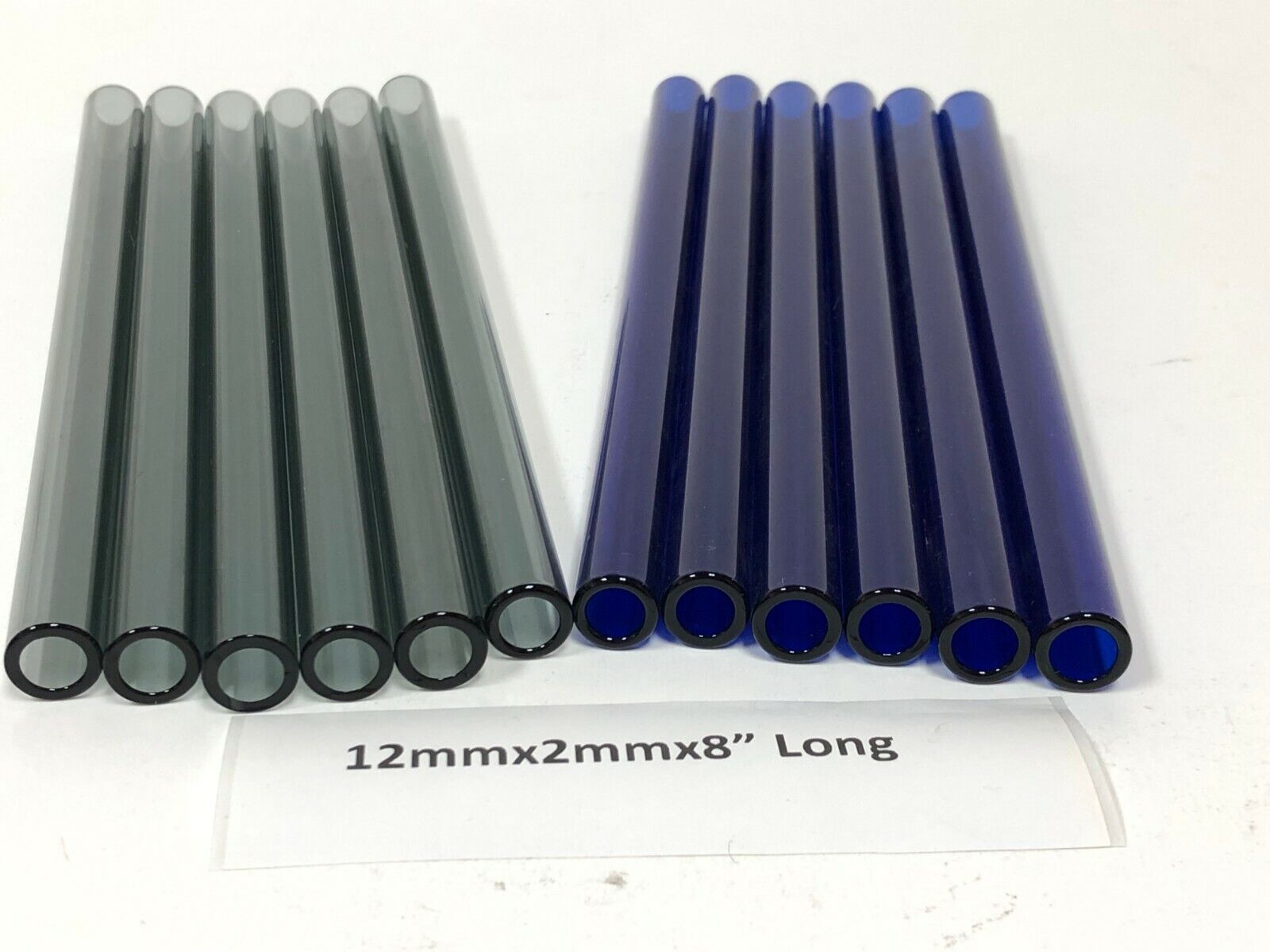 08 Pieces Glass tube Pyrex 12 mm X 2 mm X 12" Long   Blowing tube  ID=8mm  Color Pyrex Does Not Apply - фотография #10