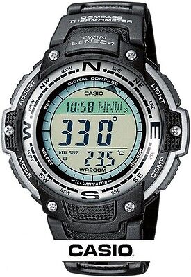 Casio OUTGEAR SGW-100-1VEF Twin Sensor With Thermometer And Compass Casio OUTGEAR
