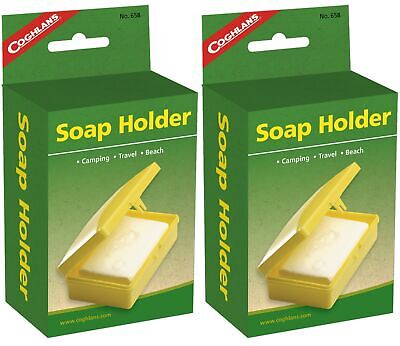 Coghlan's Soap Holder Camping Travel Plastic Caddy Box Unbreakable (2-Pack) Coghlan's #658