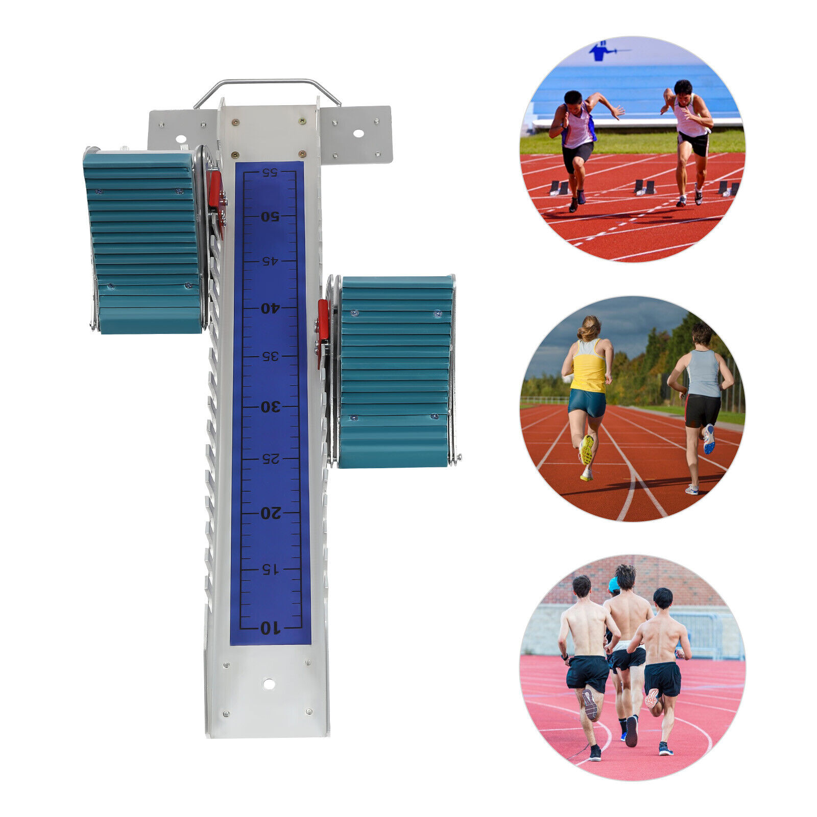 Modern Multi Function Starting Block Sprinter Runway Track and Field Durable N/A N/A - фотография #20