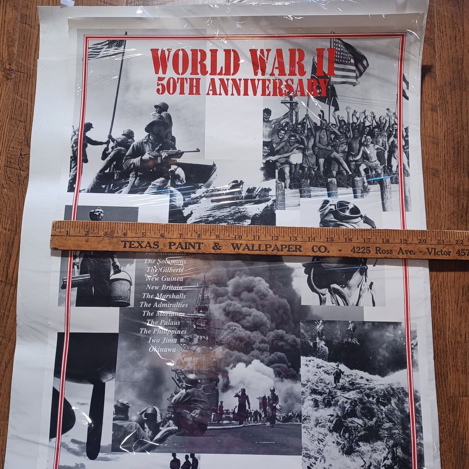 1995 50TH ANNIVERSARY OF WIRLD WAR 2 VICTORY IN THE PACIFIC POSTER Без бренда - фотография #9