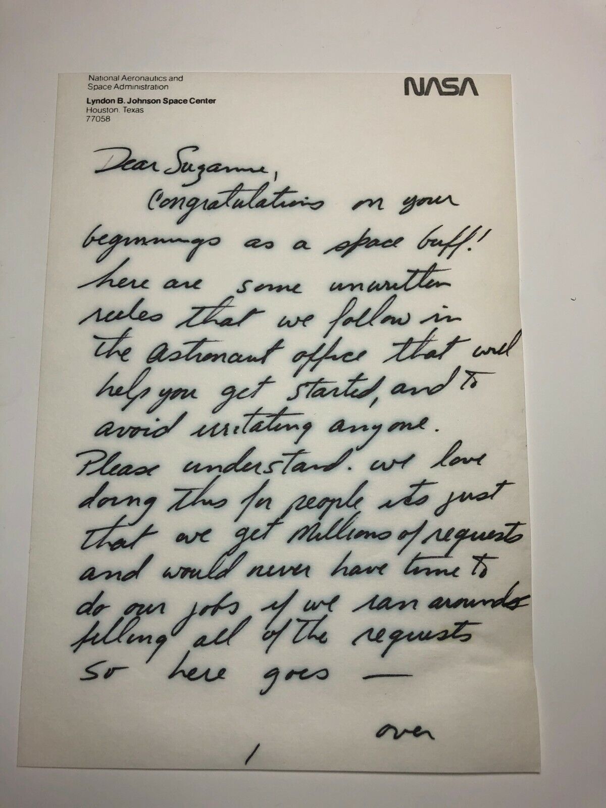 Jim Adamson NASA Astronaut, 3 Covers & RARE Autographed Letter GIVING ADVICE  Без бренда - фотография #3