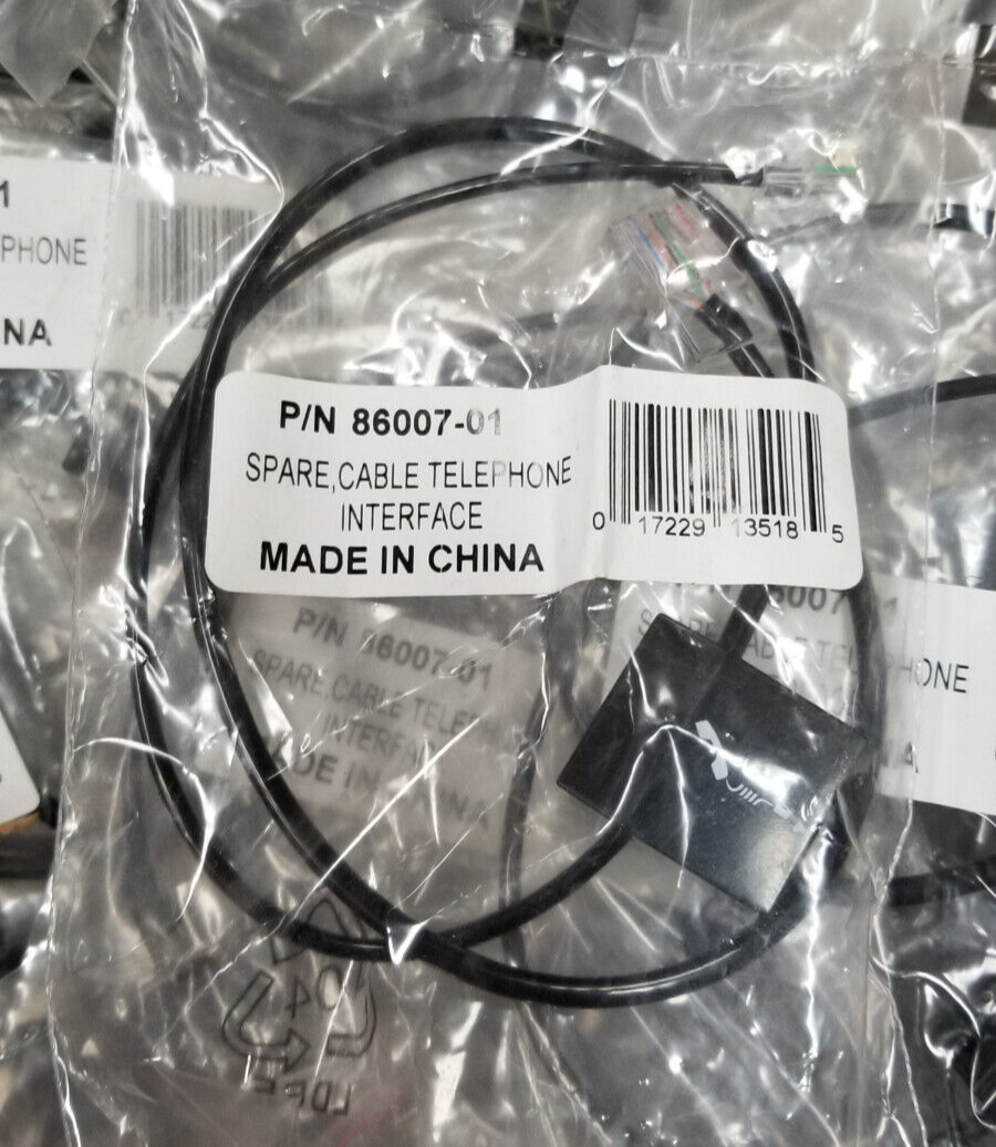 Lot of 97 Plantronics Telephone Interface Cable - 21" Long PN: 86007-01 - 18197 Plantronics - фотография #2