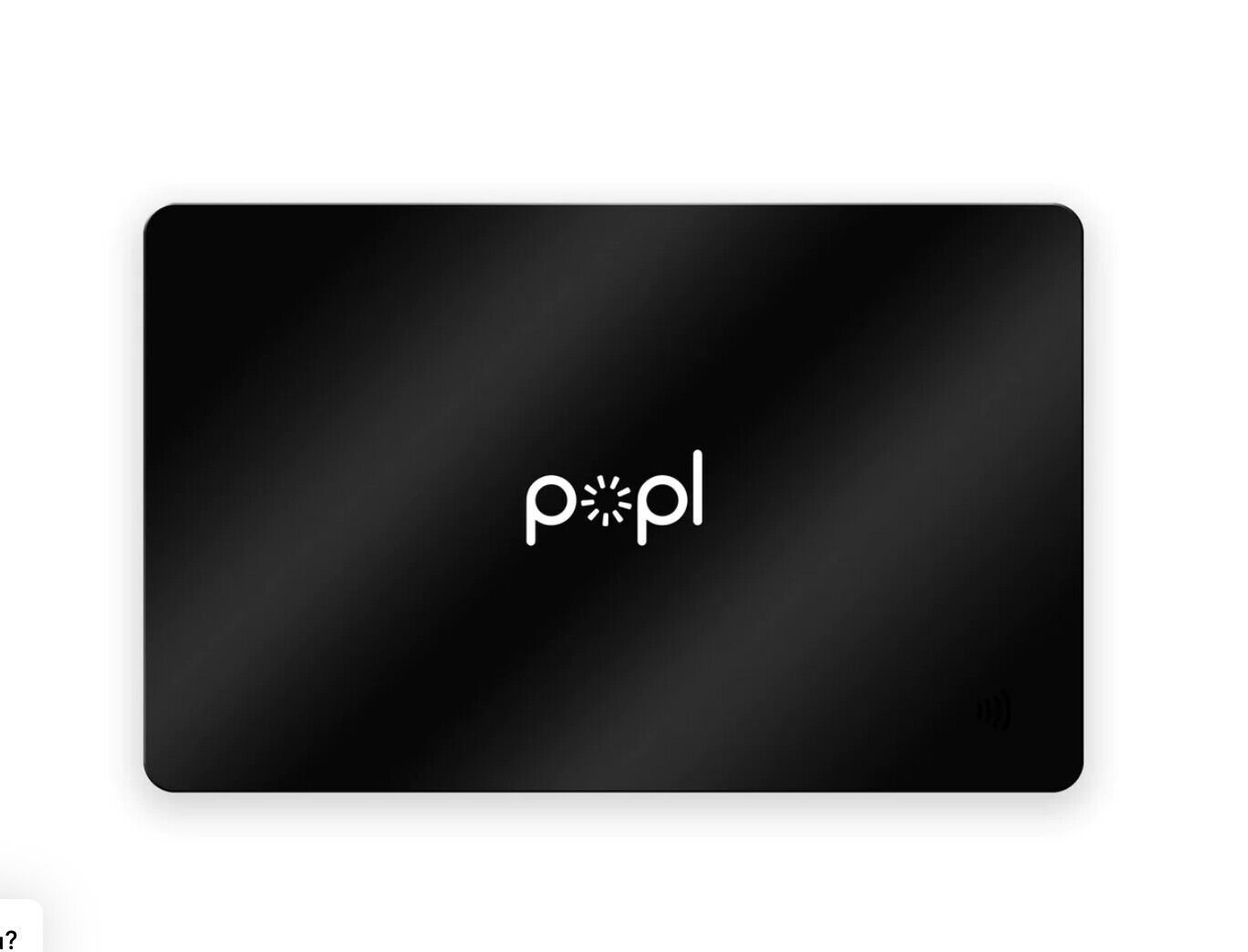 Popl Digital Business Card - Smart NFC Networking Card - Tap to Share Popl