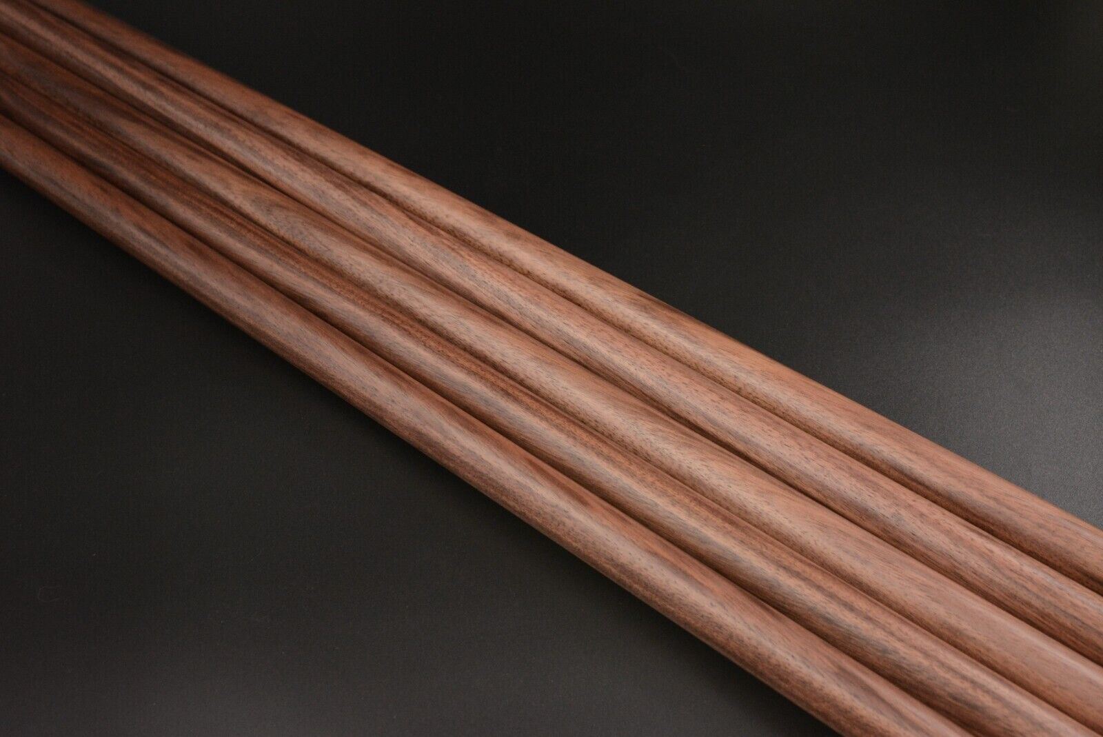 Cane Walking stick made from WALNUT Black wood men's women's Unbranded - фотография #3