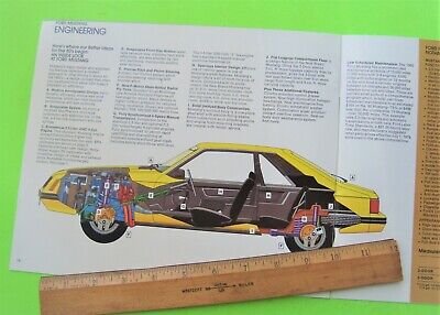 Lot/4 1980 FORD MUSTANG BIG DLX COLOR BROCHURES Ea 20-pg COBRA Mustang Ghia XLNT Без бренда - фотография #8