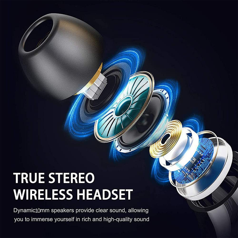 Wireless Earbuds, Bluetooth 5.0 Headphones 24H Cyclic Playtime In-Ear Wireless E Does not apply - фотография #3