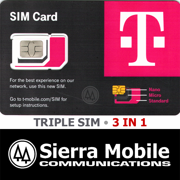 T-MOBILE Triple SIM R15 "3 IN 1" NANO 5G LTE • USPS TRACKING • USE BY SEP 2026 T-Mobile ZZZ260R070