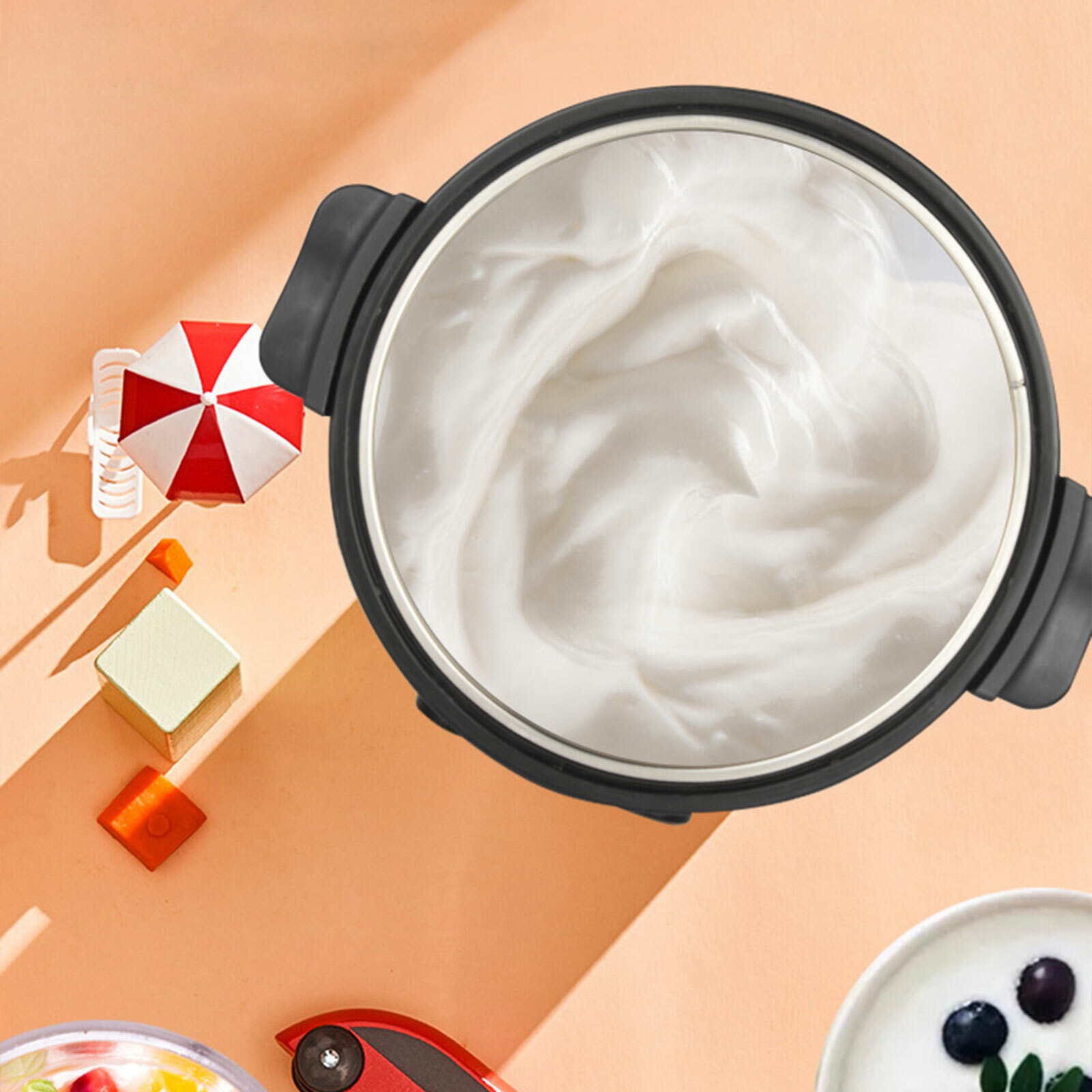 12L Commercial Stainless Steel Yogurt Machine Large Capacity Automatic Appliance Unbranded Does not apply