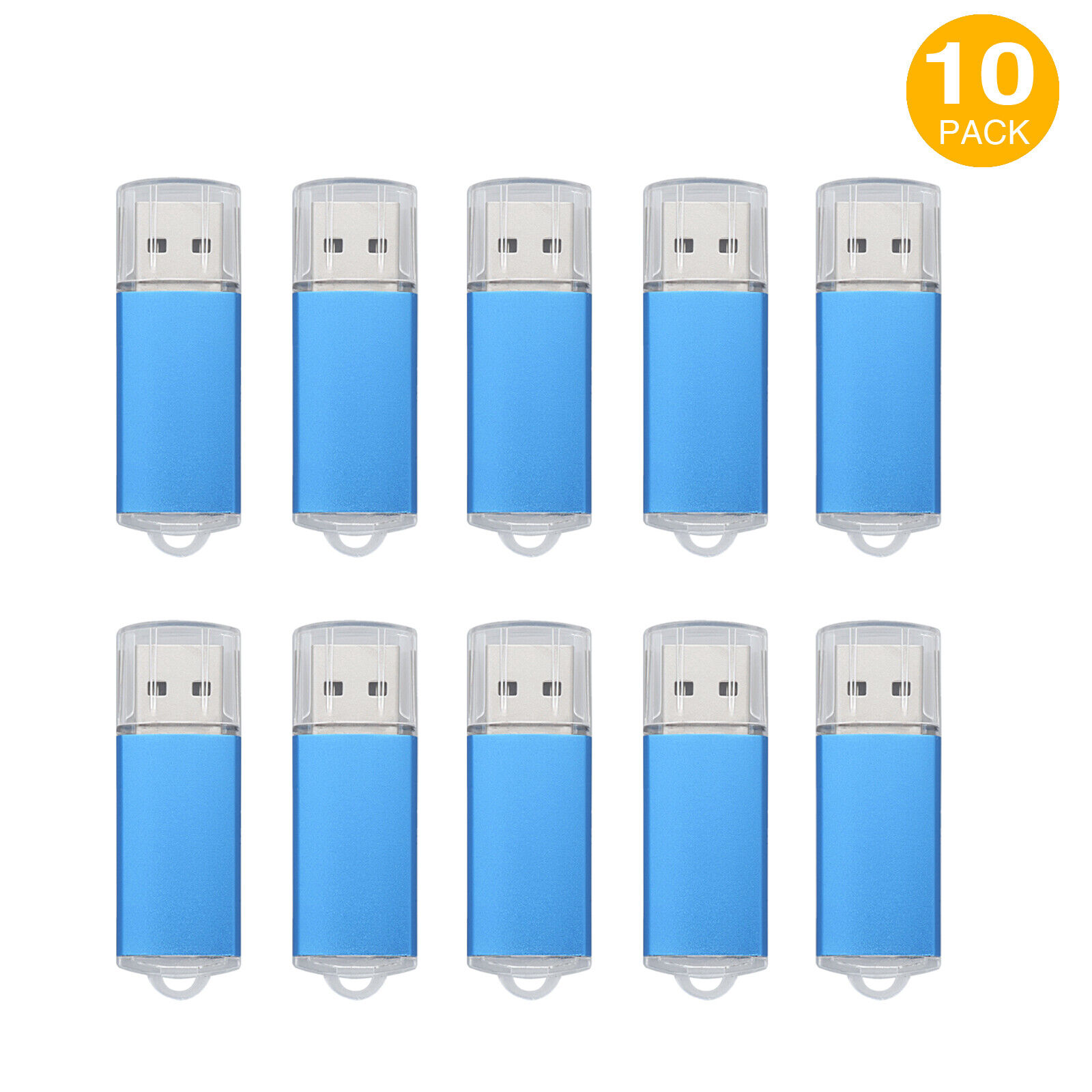 10Pack 16GB USB 2.0 USB Flash Drive High Speed Thumb Drives Memory Stick Storage Kootion Does not apply - фотография #2