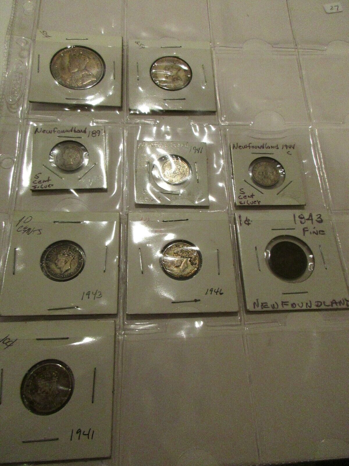 Collection of Newfoundland Coins Без бренда