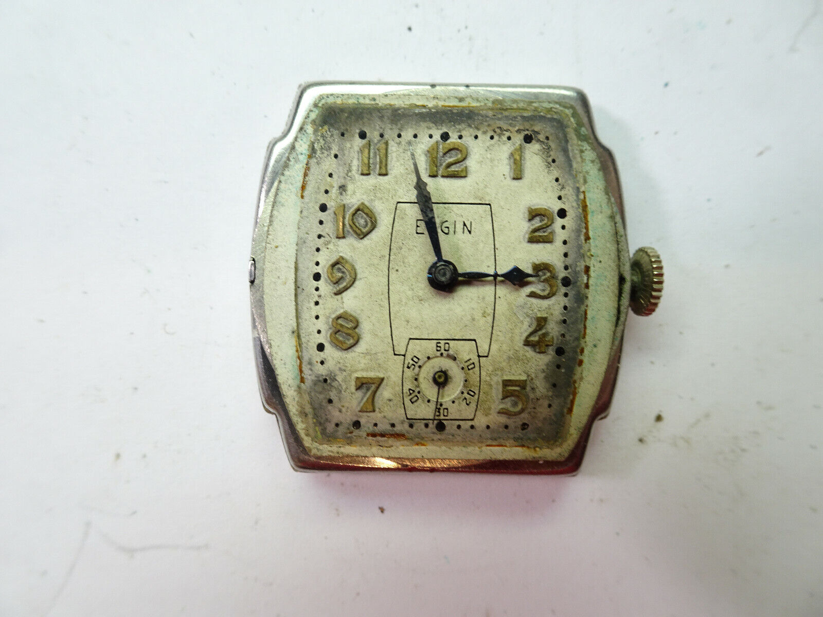 ELGIN STEPPED CASE WATCHES AND PARTS FOR RESTORATIONS OR TRENCH PARTS VINTAGE Elgin - фотография #8