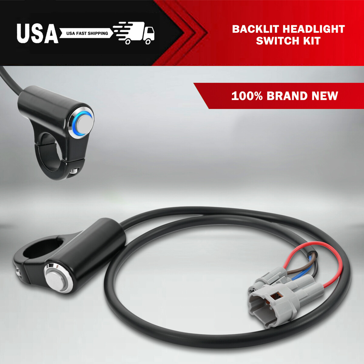 Backlit Headlight Switch Kit For Sur-Ron Lightbee X For Segway X260 X160 ALLTIMES - фотография #2