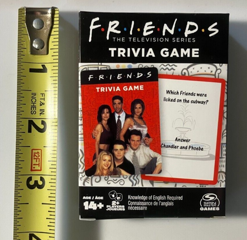 Friends Television Series - Spin Master 20164633 Trivia Game card game Mint HTF! Spin Master Spin Master 20164633 - фотография #3