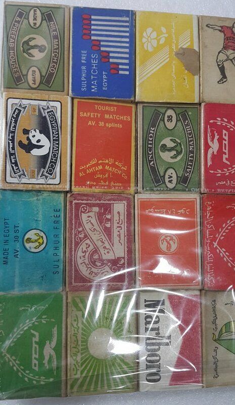 Vintage Rare Egyptian  Amazing Lot 20 Advirtising Match Books Egypt Made Lot #3 Без бренда - фотография #5