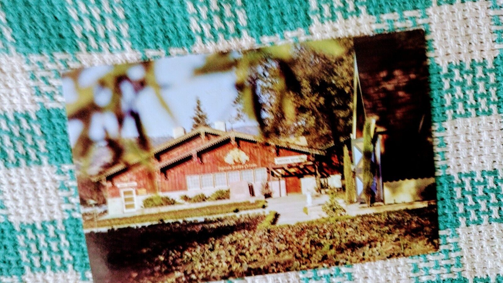 VINTAGE POST CARD ITALIAN SWISS COLONY WINE TASTING.  SAN FRANCISCO CALIFORNIA. Без бренда - фотография #9
