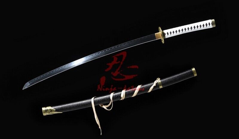 clay tempered T-10 steel blade Yamato Samurai Katana Sword Devil May Cry Virgil  Без бренда