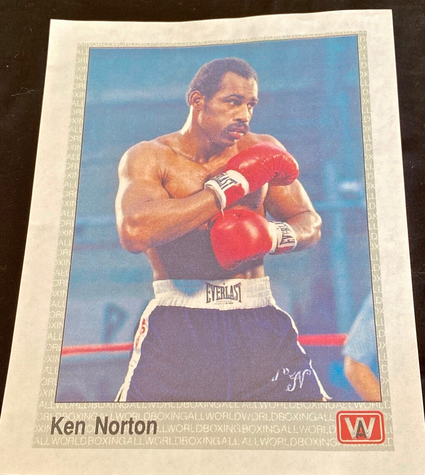 KEN NORTON (boxing) + KEN NORTON JR. (NFL) ACTION PHOTO COPIES ( Lot of 4) NFL pro set - фотография #5