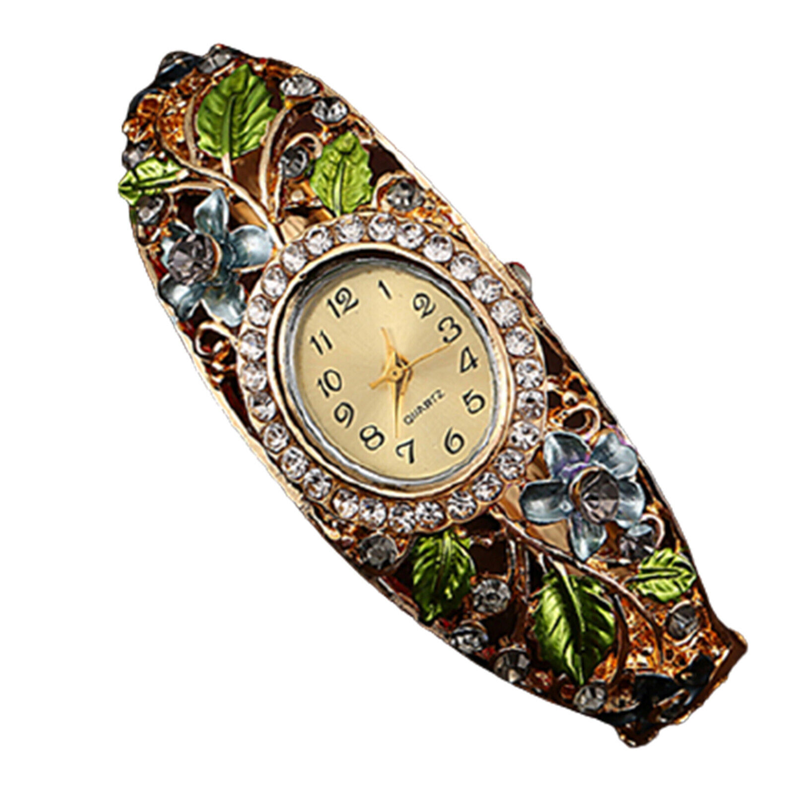 Bracelet Wrist Watch Vintage Hard Strap Ladies Bangle Dress Watch Alloy Unbranded - фотография #10