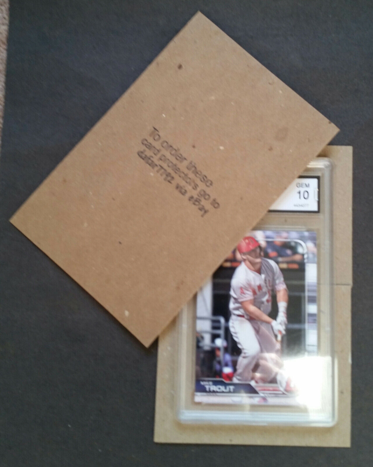 200 PCS  3.50 x 5.50 STIFF/THICK Cardboard Shipping protectors for GRADED cards Unbranded - фотография #5