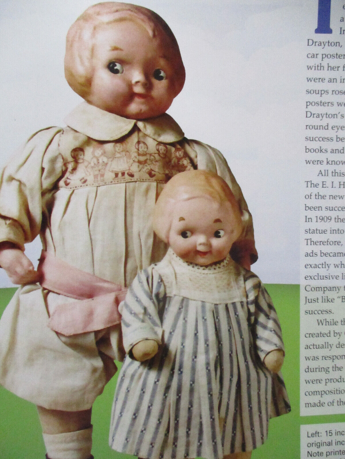 10p Grace Drayton Campbell Kid Doll History Article / Mertz Без бренда