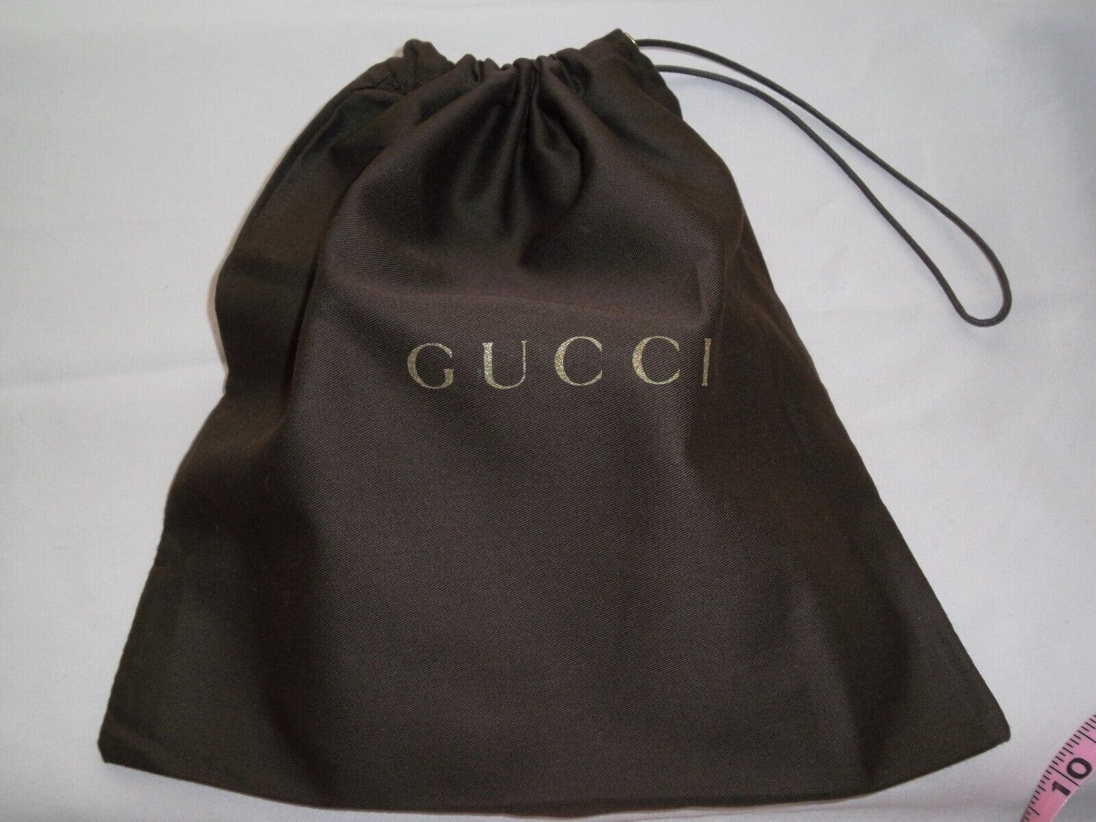 Lot 2 Gucci Drawstring bag, Dust Cover, Pouch  10" x 9.75"  New! Gucci - фотография #9