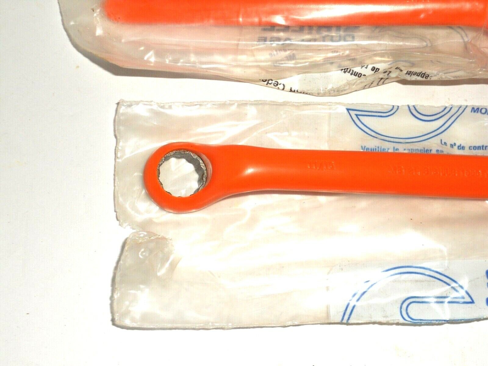 MS1116) 2 pcs. SIBILLE 11/16" ELECTRICIANS BOX END WRENCH, Insltd. to 1000 Volts Sibille MS21116 - фотография #2