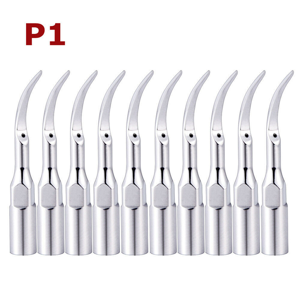 10Pcs P1 Dental Ultrasonic Scalers Perio Tips For EMS WOODPECKER Handpiece Unbranded Does Not Apply