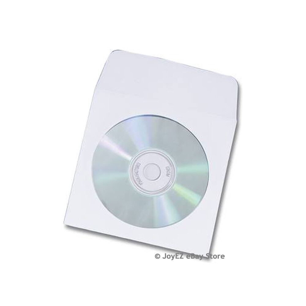 2000 Paper CD DVD R CDR Sleeve Window Flap Envelope New Progo Does Not Apply