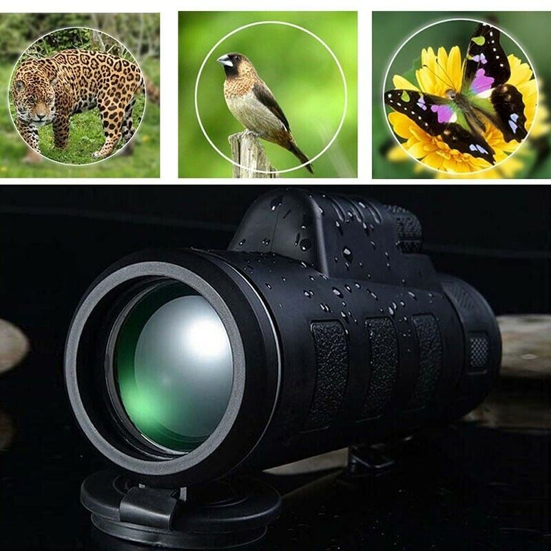 New Day Night Vision 40X60 HD Optical Monocular Hunting Camping Hiking Telescope MUCH Does not apply