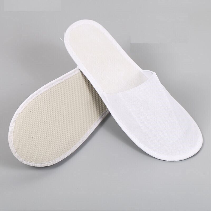 100Pair Soft Disposable Slippers For Guests House Spa Hotel Non-Slip Closed Toe Unbranded - фотография #12