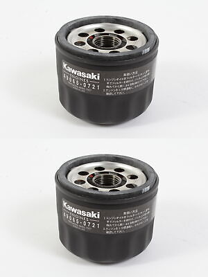 2 Pack Genuine Kawasaki 49065-0721 Oil Filter Fits 49065-7007 OEM Kawasaki 49065-7007 2 Pack