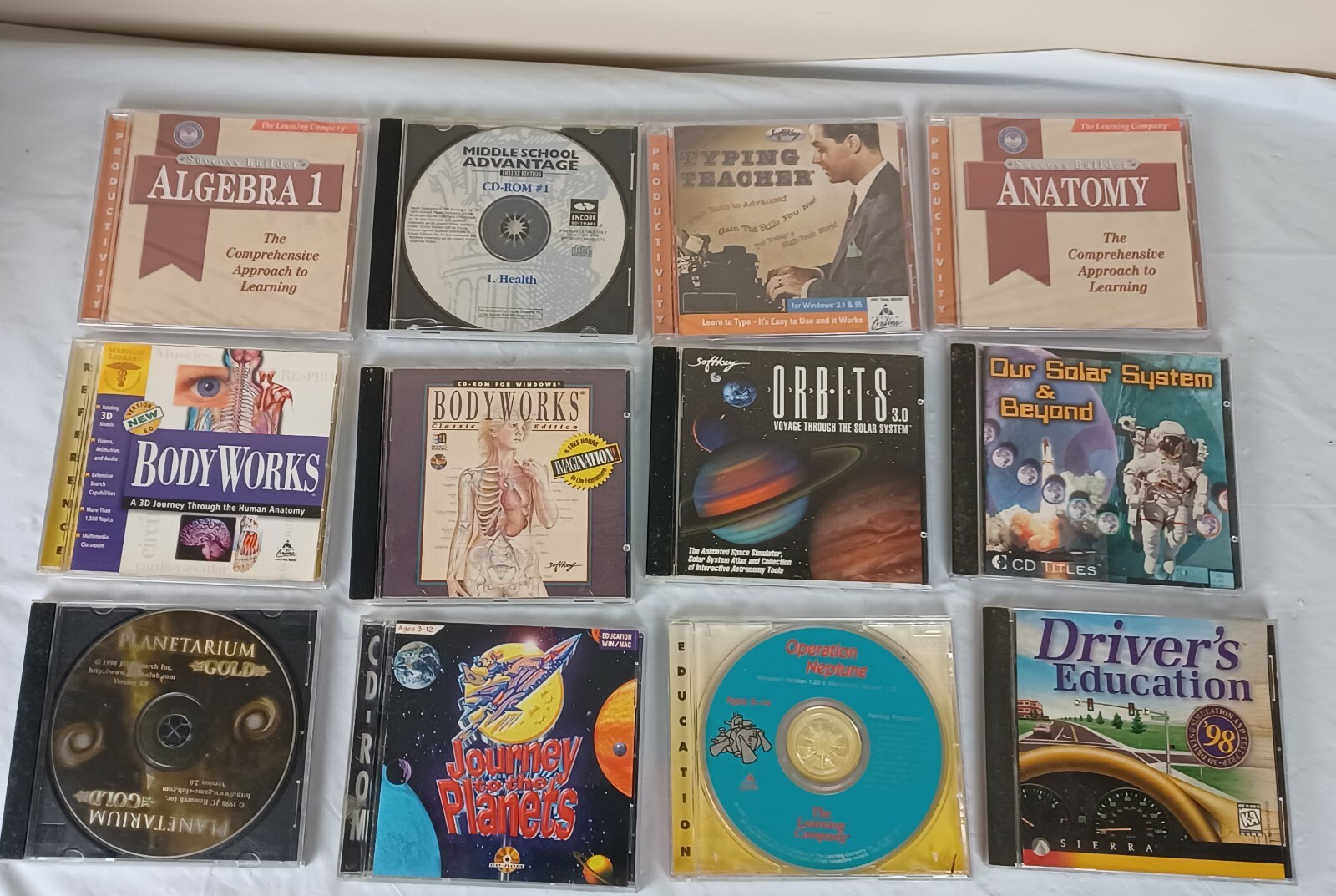 Homeschool CD Rom Win95/98 Educational Science Math Anatomy HUGE LOT 60 Variety - фотография #5