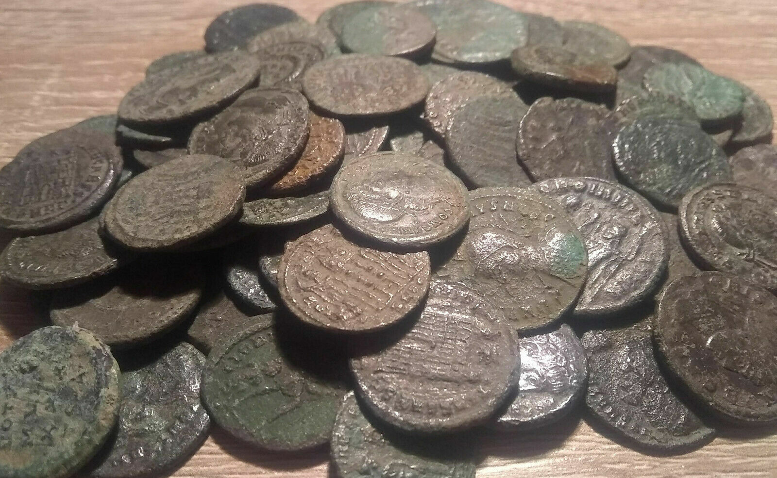 Lot genuine Ancient Roman coins Constantine/Valens/Constantius/Licinius/Constans Без бренда - фотография #8