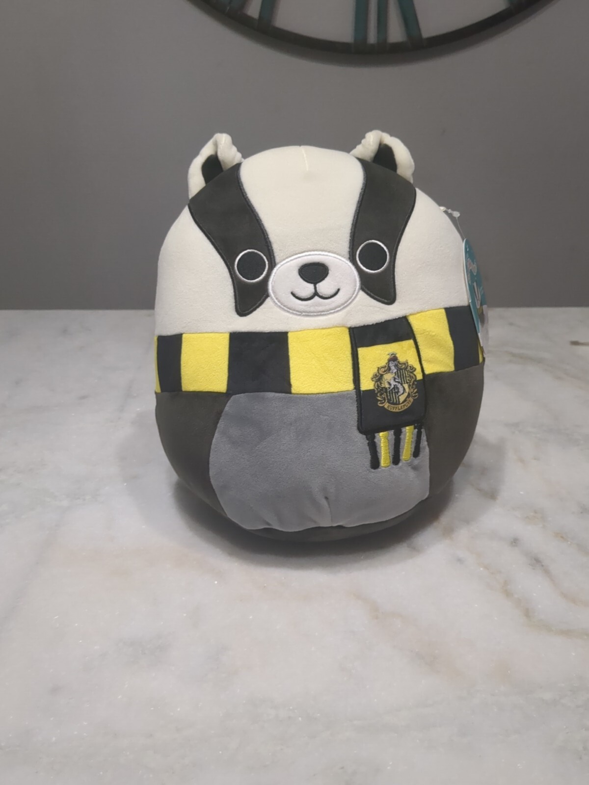 Squishmallows Harry Potter ~ HUFFLEPUFF BADGER 10" Plush ~ NEW WITH TAG Kelly Toy